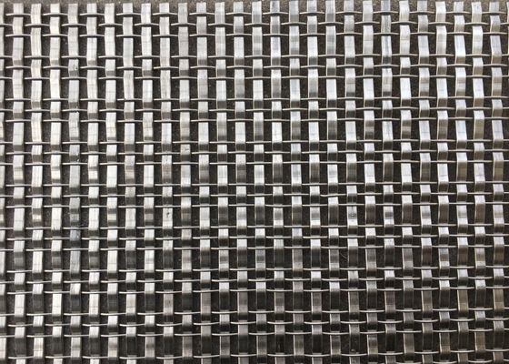 Cable And Rod Plain Weave Decorative Wire Mesh Stainless Steel Architectural