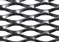 Perforated Expanding Wire Mesh Metal Screen PVDF Coating For Decoration