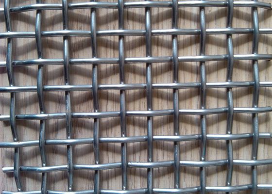 Crimped Woven Stainless Steel Wire Mesh SUS304 20 inch No Tearing