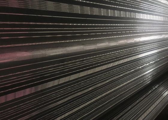Decorative Architectural Wall Cladding Woven Wire Mesh Laminated Glass