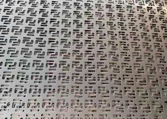 Building Perforated Wire Mesh Stainless Steel Sheet Decorative 2.0m Length