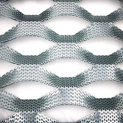 Perforated Aluminum Expanded Metal Screen for Decoration:  allows air, sound, light and heat to pass through.